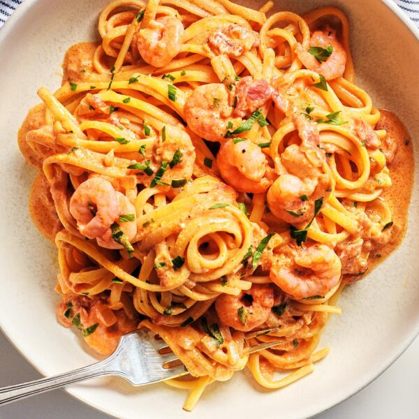 Original Chicken PiecesLinguines cajuns aux crevettes